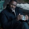Idris Elba Black Wool Coat