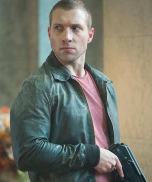 Jai Courtney Leather Jacket