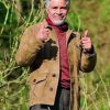 Esai Morales Suede Leather Jacket