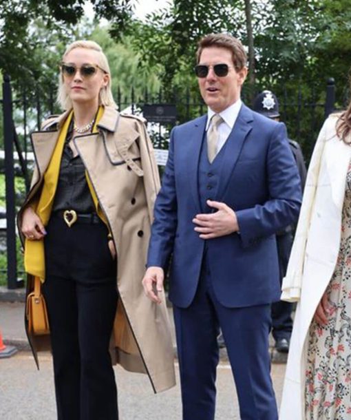 Pom Klementieff Brown Coat