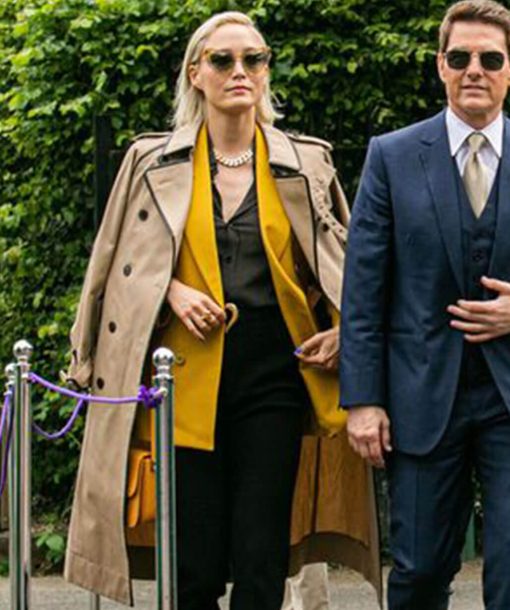Pom Klementieff Brown Coat