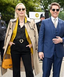 Pom Klementieff Brown Coat
