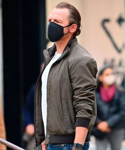 Simon Pegg Bomber Jacket