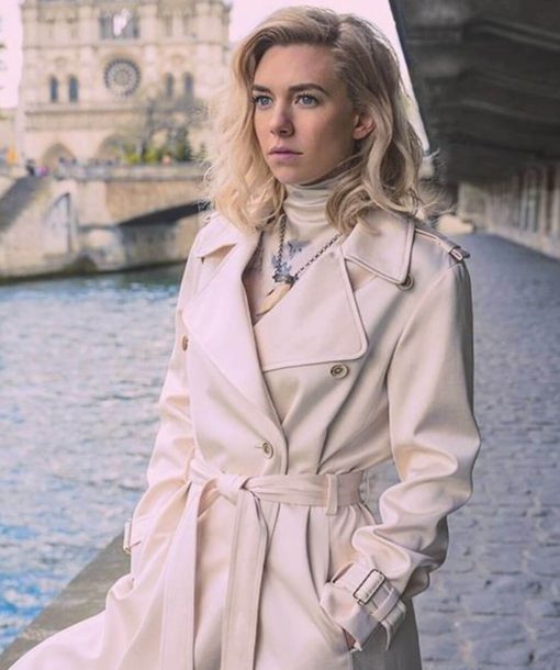 Vanessa Kirby White Coat