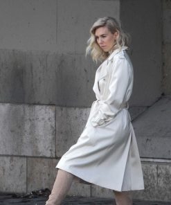 Vanessa Kirby White Coat