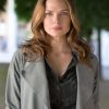 Rebecca Ferguson Grey Coat