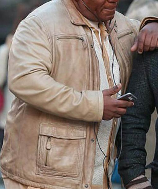 Ving Rhames Beige Jacket