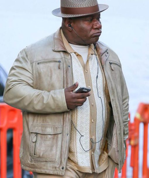 Ving Rhames Beige Jacket