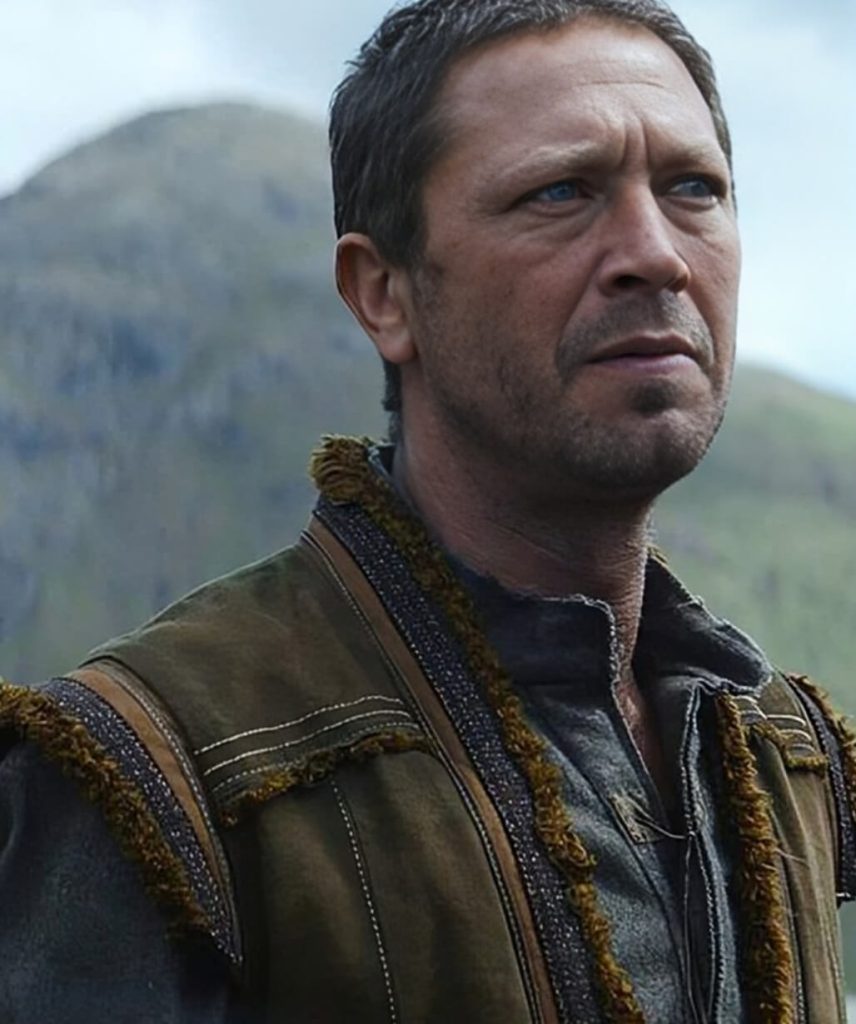 Star Wars Andor Arvel Skeen Green Wool Vest