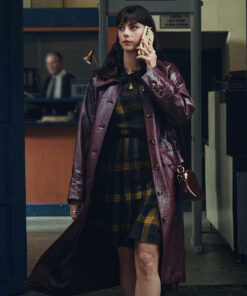 Susie Glass Burgundy Coat