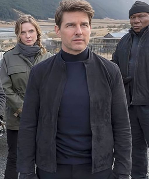 Tom Cruise Suede Jacket