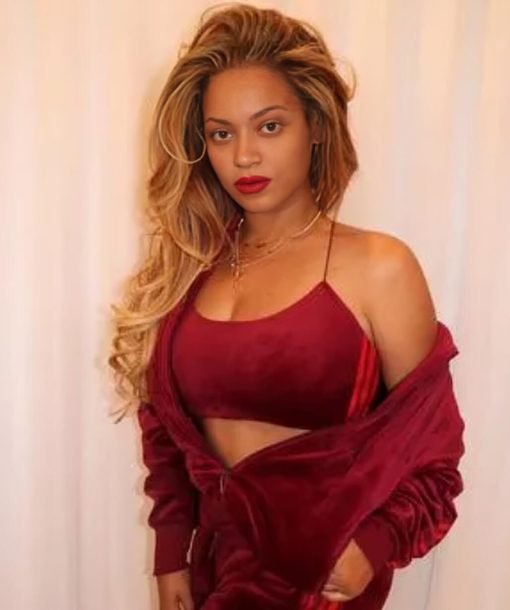 Beyoncé Velvet Tracksuit