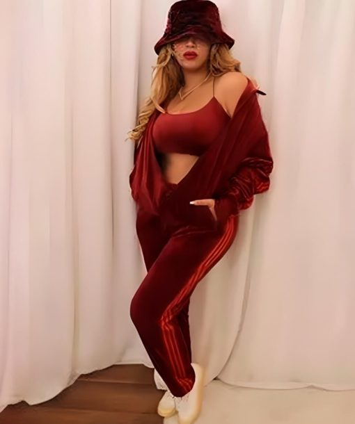Beyoncé Velvet Tracksuit