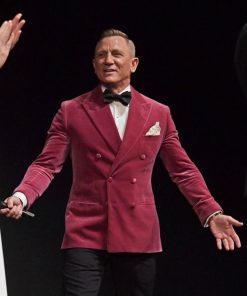 Daniel Craig Velvet Blazer