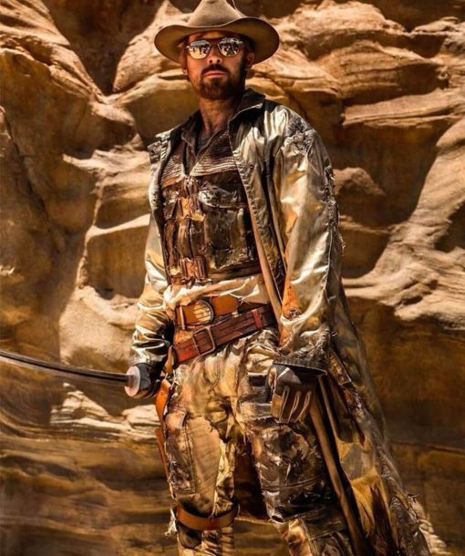 Ryan Gosling Golden Coat