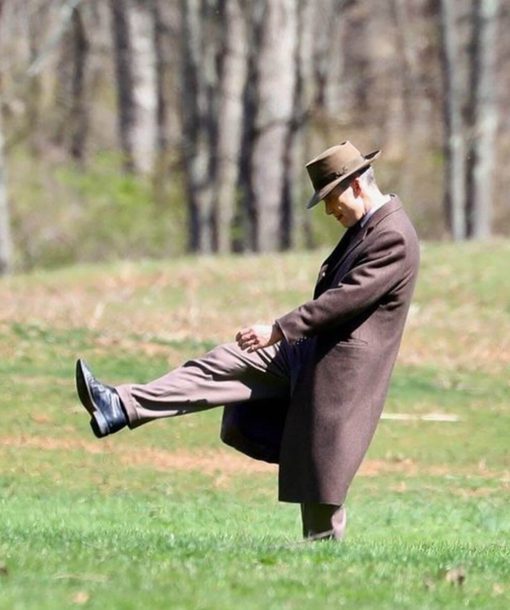 Cillian Murphy Brown Coat