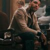 Simon Basset Beige Tailcoat