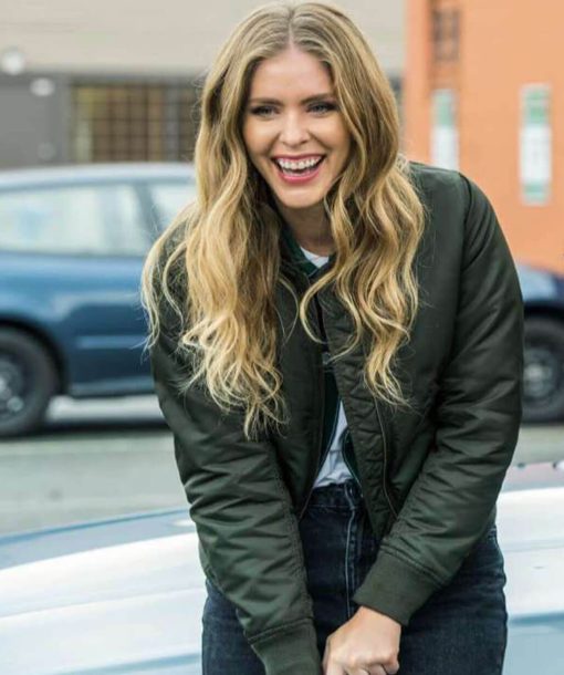 Jordan Claire Robbins Bomber Jacket