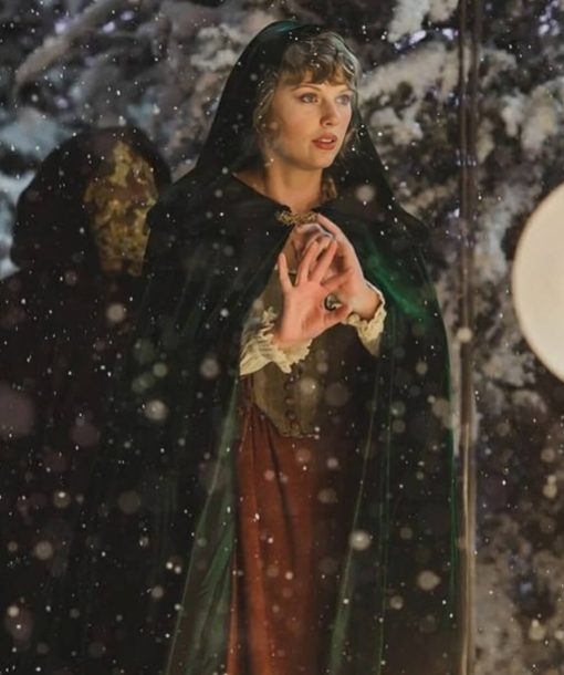 Taylor Swift Velvet Coat