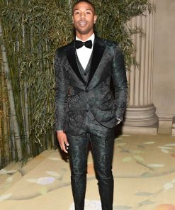 Michael B. Jordan Black Suit