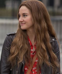 Shailene Woodley Leather Jacket