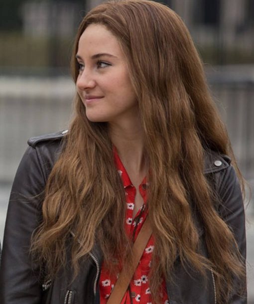 Shailene Woodley Leather Jacket