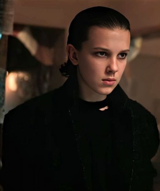 Eleven Black Wool Coat