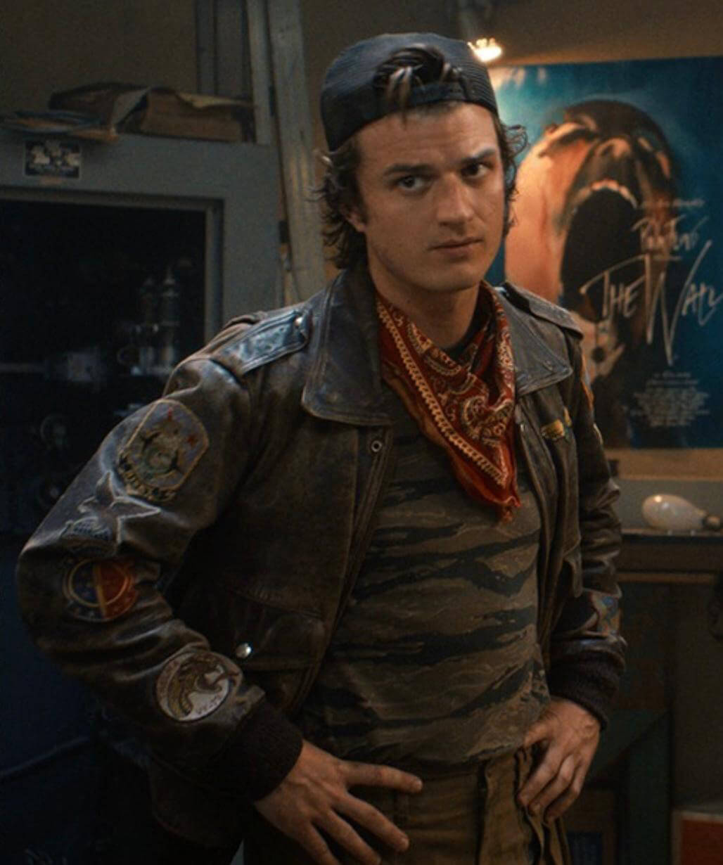 Steve Harrington Leather Jacket