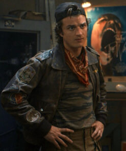 Steve Harrington Leather Jacket
