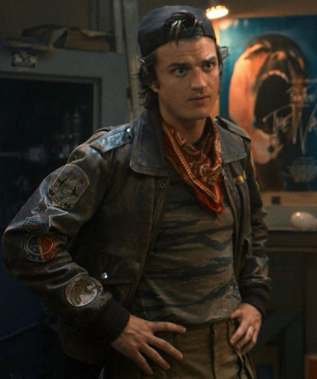 Steve Harrington Leather Jacket