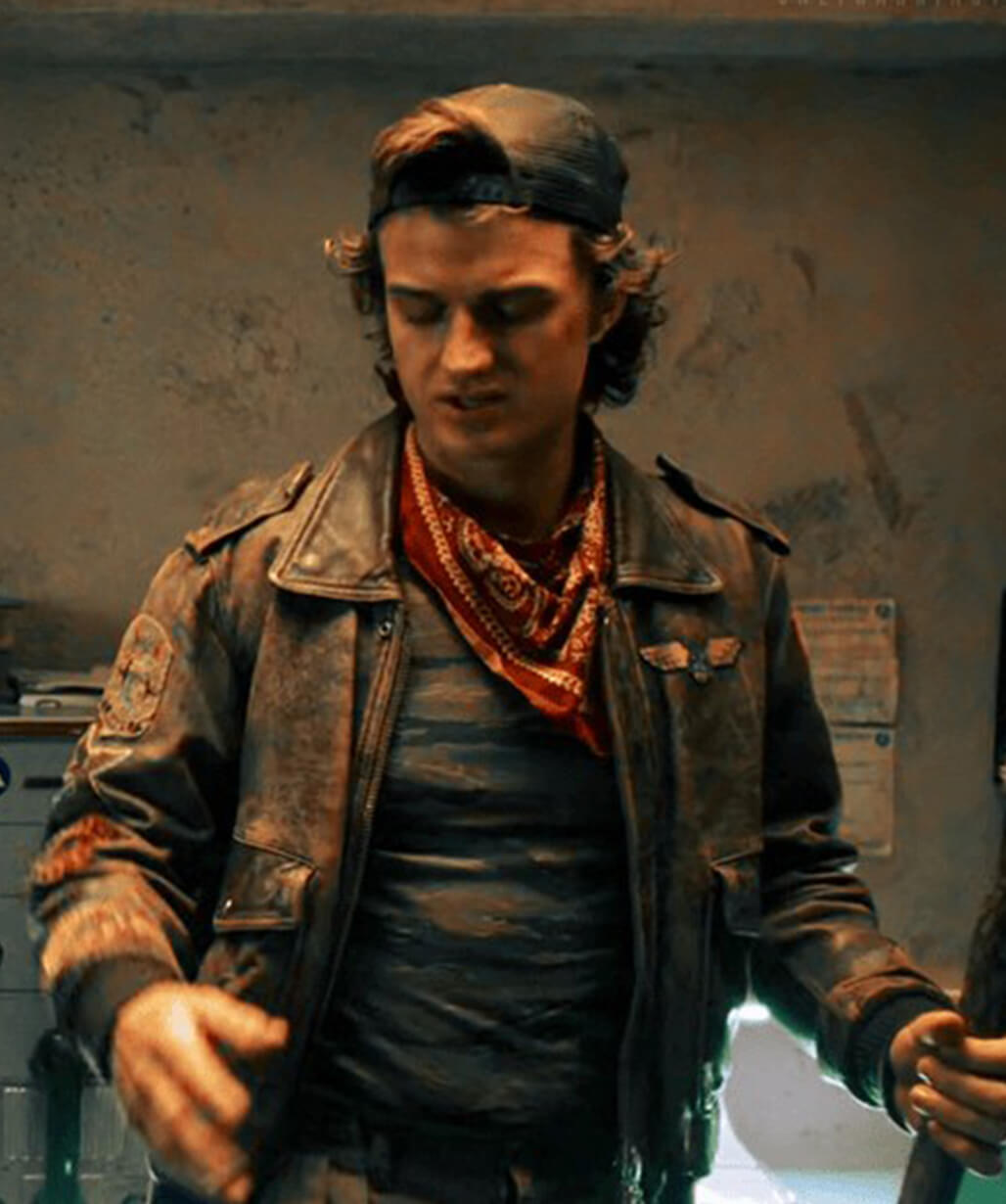 Steve Harrington Leather Jacket