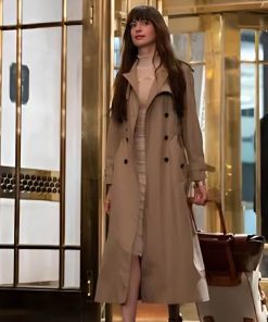 Solène Beige Cotton Coat
