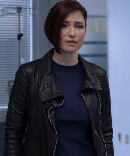 Chyler Leigh Leather Jacket