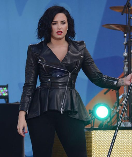 Demi Lovato Black Jacket