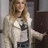 Keirnan Shipka Totally White Jacket