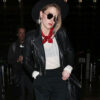 Amber Heard Black Jacket