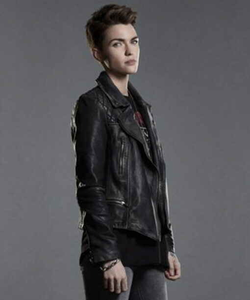 Batwoman Black Biker Jacket