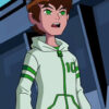 Ben10 White & Green Jacket