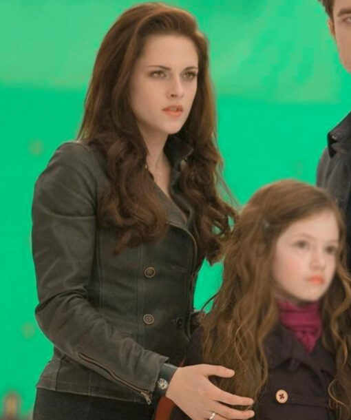 Kirsten Stewart Leather Jacket