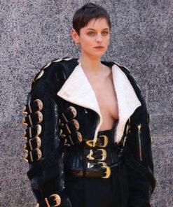 Emma Corrin Black Jacket