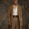 Emma Corrin Brown Coat