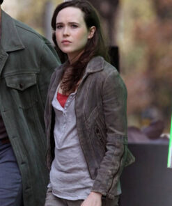 Ellen Page Grey Jacket
