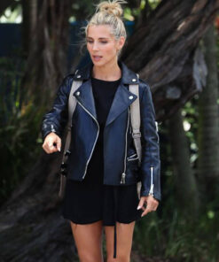Elsa Pataky Biker Jacket