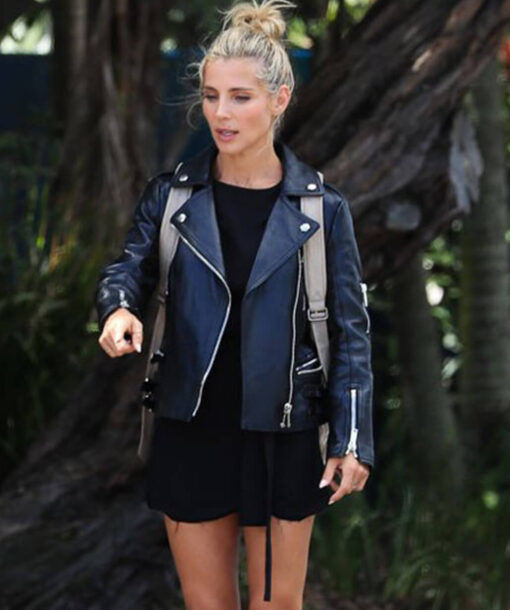 Elsa Pataky Biker Jacket