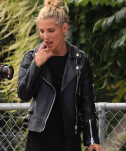 Elsa Pataky Biker Jacket