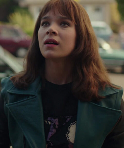 Hailee Steinfield Black Jacket