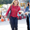 Hilary Duff Biker Jacket