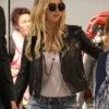 Jennifer Lawrence Biker Jacket