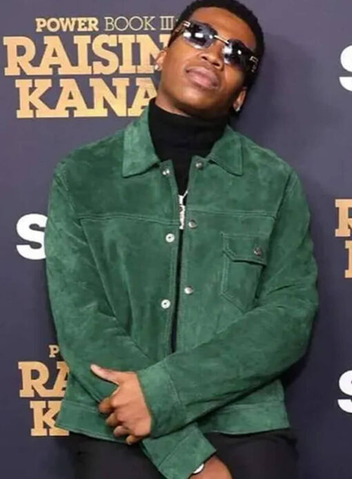 Kanan Stark Suede Leather Jacket