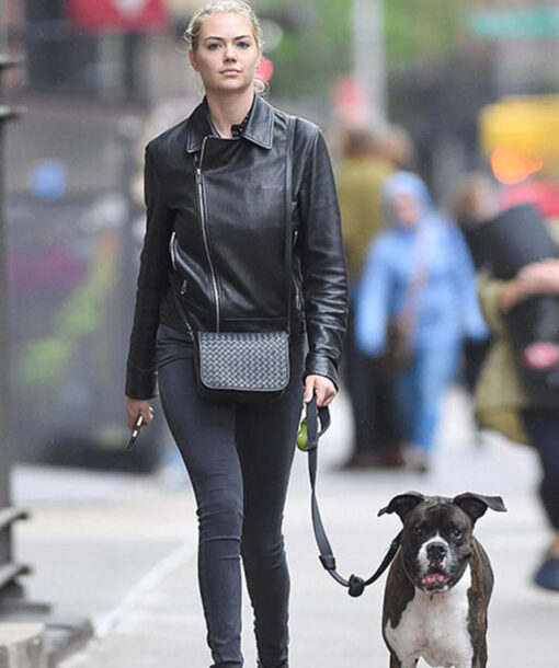 Kate Upton Black Jacket